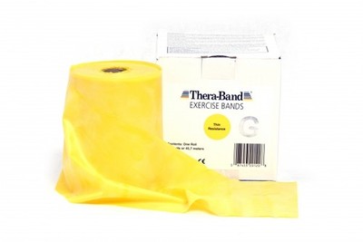 Thera-Band  45,5m GELB Dünn Leicht Sparpack Theraband