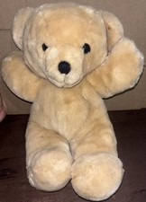 1979 R. Dakin  Co. Tan Beige Teddy Bear Plush Stuffed Animal Toy US32