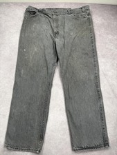 Vintage Levis Two Horse Jeans Mens 46x30 USA Made Relaxed Fit Distressed 90s