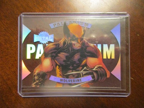 2020 Upper Deck Marvel X-Men Metal Universe WOLVERINE Palladium Card 49 of 50