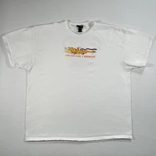 Toy Machine Bronson Speed Co Shirt Mens XL White Skateboard Skater So Fast