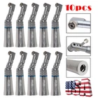 NSK Style Dental Low Slow Speed Handpiece Contra Angle Latch burs E-Type 1-10