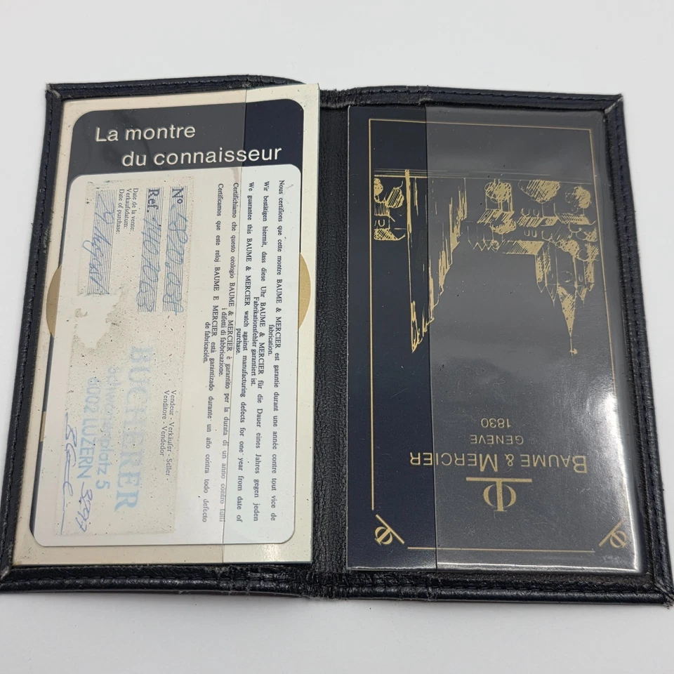 Reloj Mujer Baume & Mercier 5820.038 Monte Carlo Acero Inoxidable 18k CAJA PAPEL Foto 4 de 4