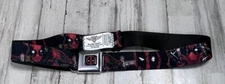 DEADPOOL Adjustable Belt Seatbelt Style Buckle-Down