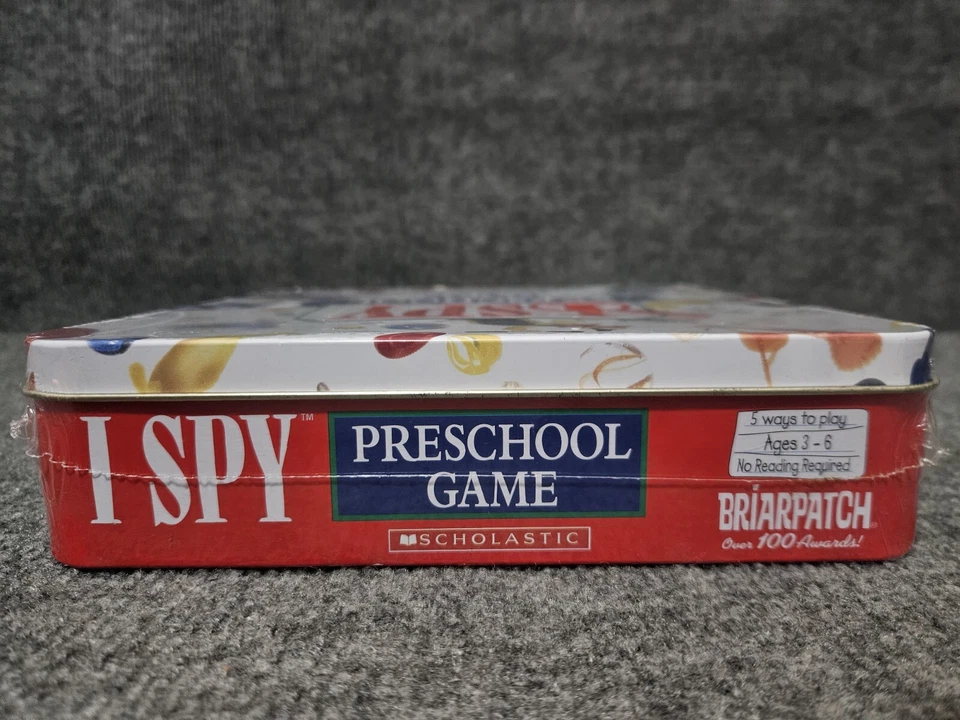 Scholastic Briarpatch I SPY PRESCHOOL Game in Tin - Image 3 of 3