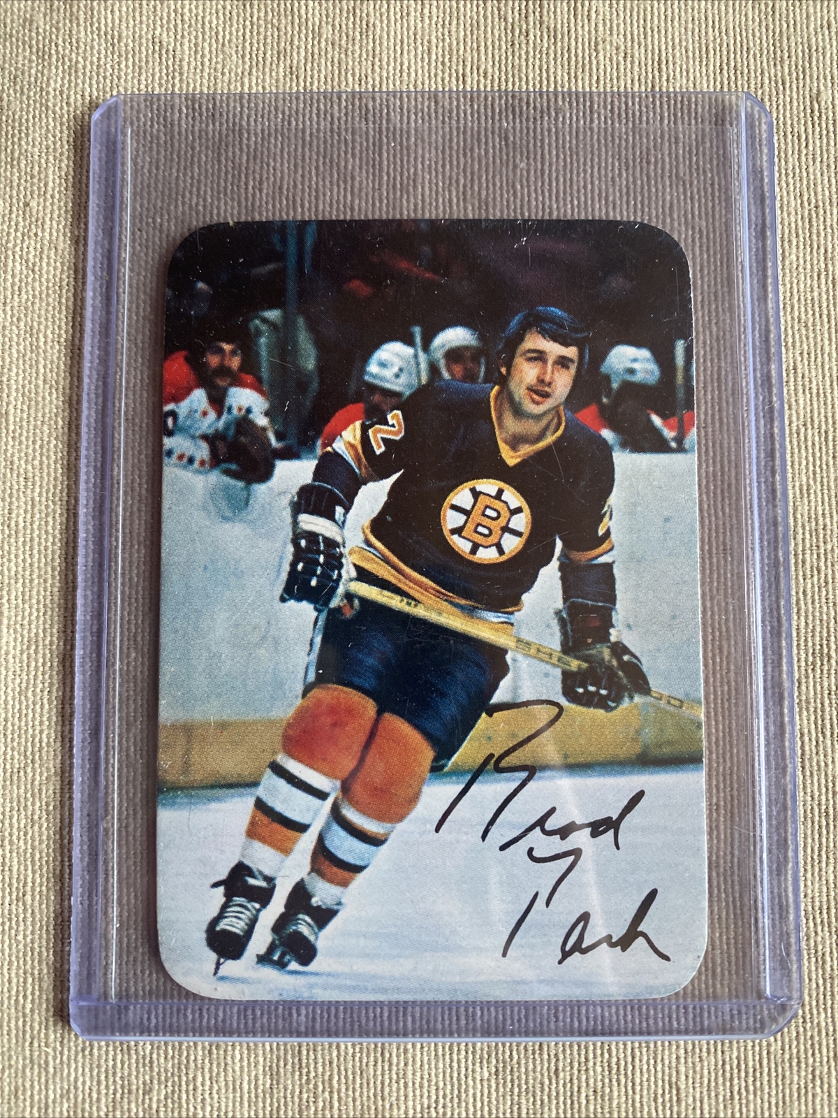 1977-78 Topps Glossy Brad Park #13 Hockey Card Insert