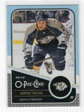 Jordin Tootoo 11-12 O-Pee-Chee OPC Base Common #489 Nashville Predators