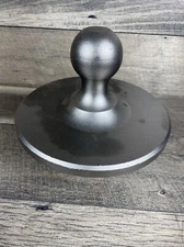 Gooseneck Ball Adapter - Fifth Wheel Kingpin to 2-5/16 Inch Gooseneck Ball To...