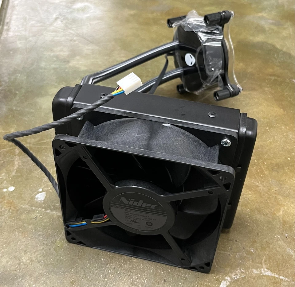 Dell Alienware Area-51 R4/R5 Liquid Cooling CPU Fan with Heatsink NVDDX PP749 - Image 2 of 4