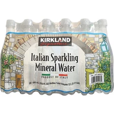 Kirkland Signature Italian Sparkling Mineral Water, 16.9 fl oz, 24-pack