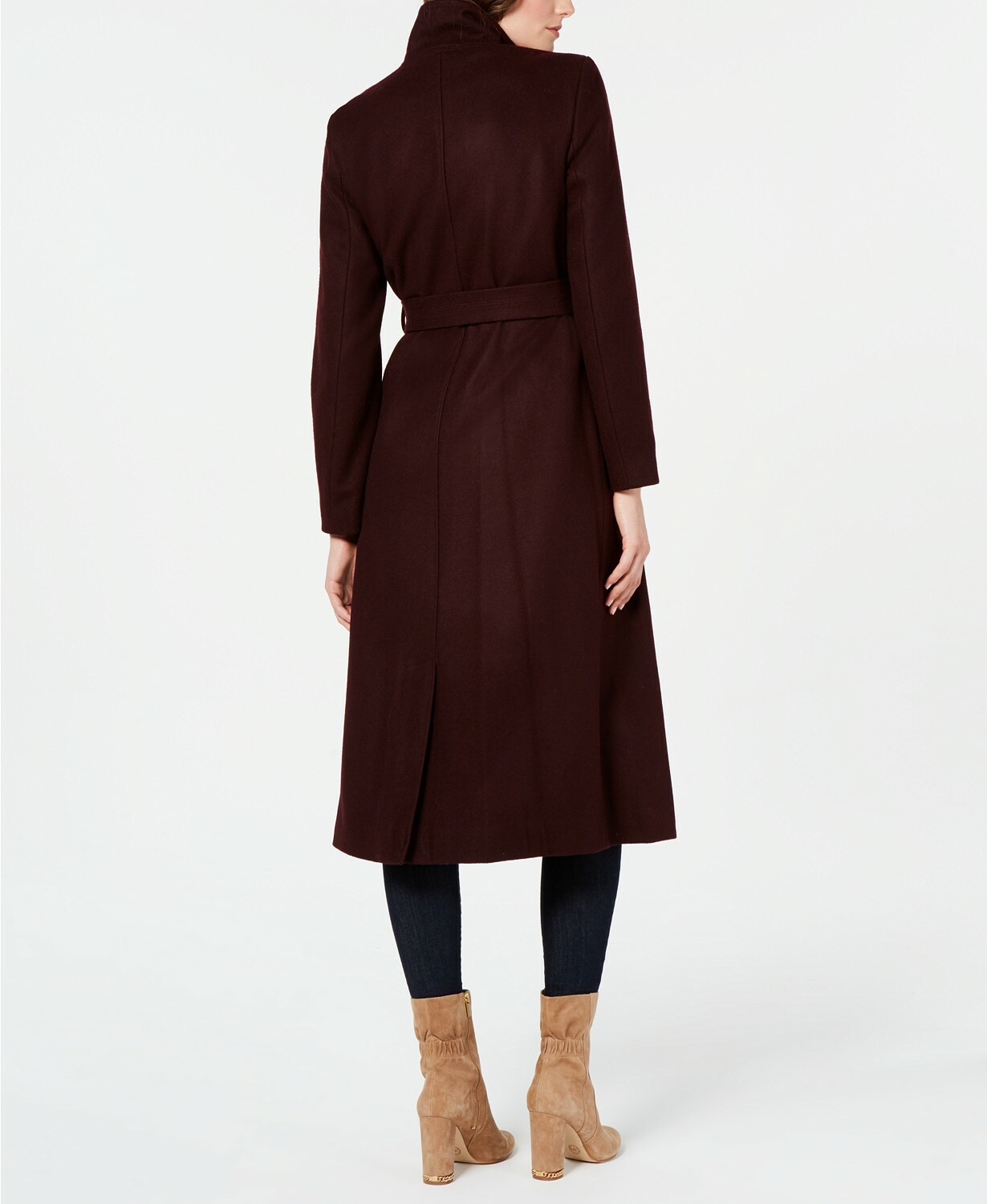 Kenneth Cole Petite Asymmetrical Belted 