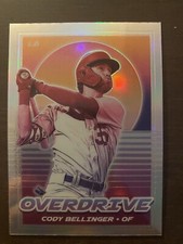 2021 Chronicles #19 Cody Bellinger OVERDRIVE Silver PRIZM Holo