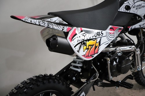 MOTOWORKS 150CC bigfoot OIL COOLED DIRT TRAIL PIT MOTOR 2 WHEELS PRO BIKE blue - Picture 10 of 20