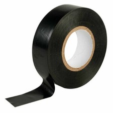 X10 PVC ELECTRICAL TAPE INSULATION INSULATING 19MM X 20M BLACK FLAME RETARDANT