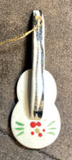 Vintage 2 Inch Mini Guitar Christmas Ornament