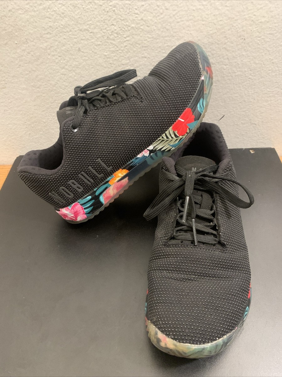 NOBULL Tropical Floral Trainer+ Athletic Shoes Size Women 10