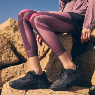 ASICS GEL-RIDEWALK 2 Walking Shoes 1293A040-001 2E Black/Dark Gray