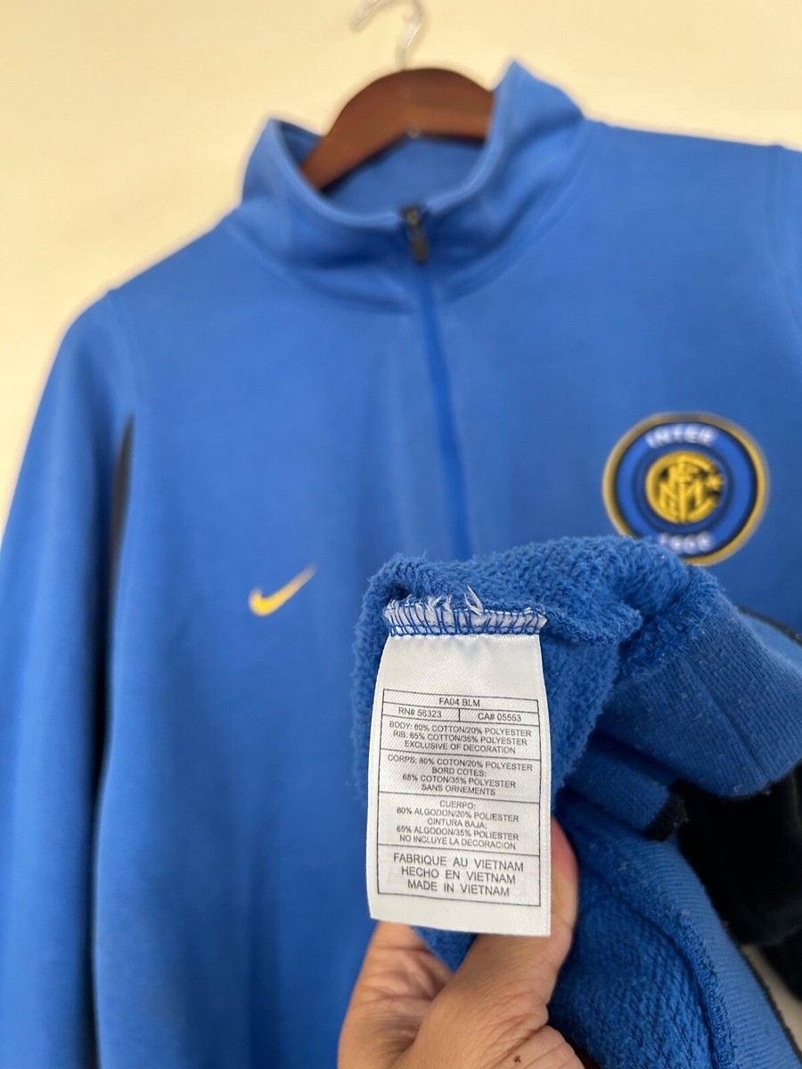 トップス Nike Inter Milan Training Sweatshirt Vintage Nike Inter Milan 1997 Training Sweatshirt Pullover