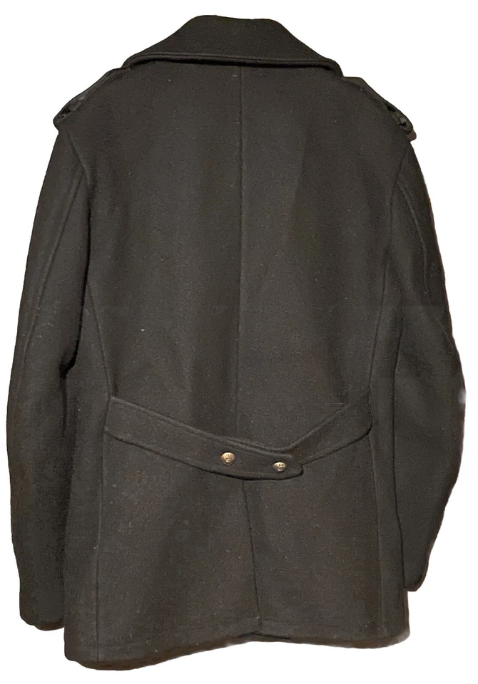 Abrigo Fidelity Pea Hecho en EE. UU. Gerald & Stewart Talla Pequeña (34) MP72132 Foto 2 de 4