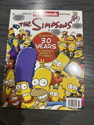 Simpsons New Week Newsweek special Edition, The Simpsons celebrating 30yrs. 2018 | eBay