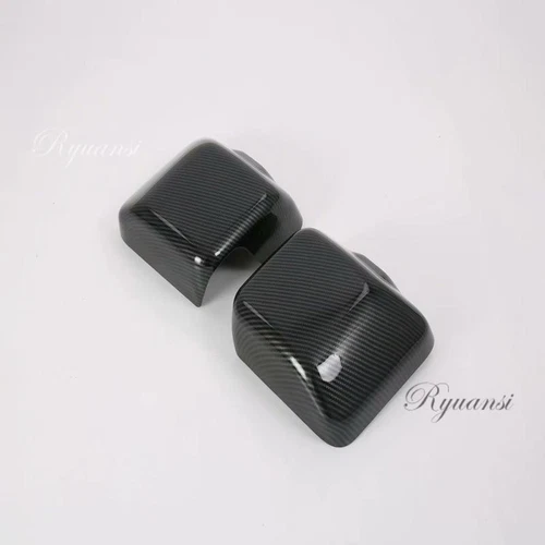 For 2018-2025 Jeep Gladiator JT Wrangler JL Carbon Fiber Side Mirror Cover Cap