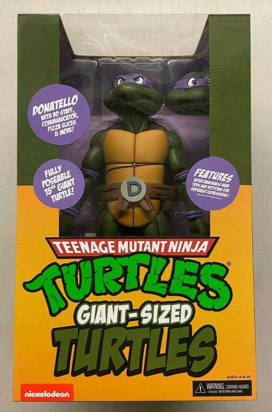 Teenage Mutant Ninja Turtles (Cartoon) 1/4 Scale Action Figure Giant Size Donatello