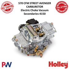 Holley 570 Cfm Street Avenger Carburetor Electric Choke Vacuum Secondary- 4150