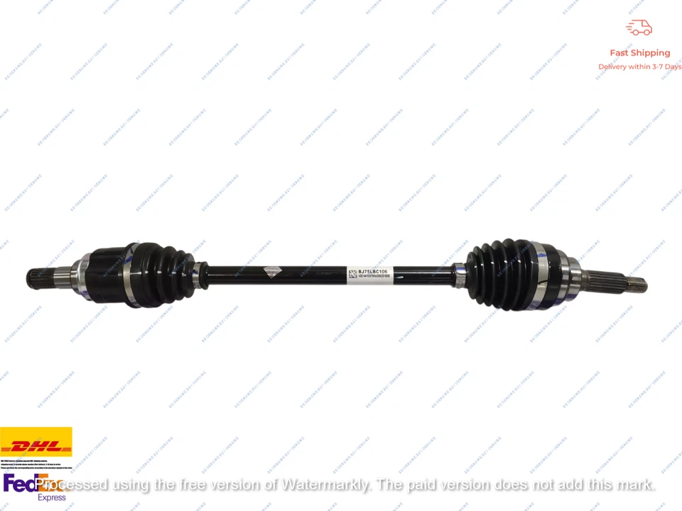 Conjunto de eje de transmisión delantero izquierdo 44102M76MA0 apto para Suzuki Celerio 2013-2022 modelo OEM Foto 2 de 4