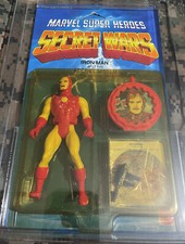 MARVEL LEGENDS - UNPUNCHED 1984 MATTEL SECRET WARS - IRON - MAN- FAST SHIPPING-