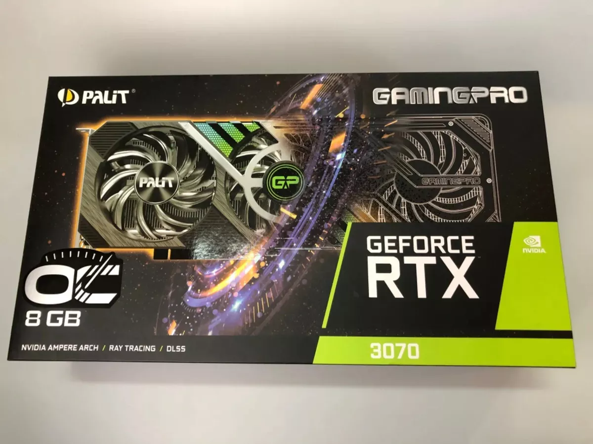 即配 Palit GeForce RTX 3070 GamingPro 8GB