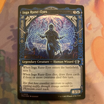 MTG MOM Multiverse Legends U Inga Rune-Eyes #0010 Foil | eBay