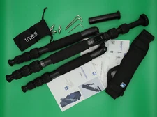 Sirui T-2004SK T-S Travel Tripod 33 lb Load Capacity Convertible to Monopod