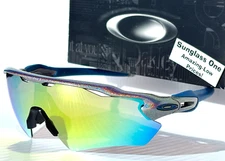 NEW Oakley RADAR EV Path HOLOGRAPHIC Polarized Galaxy Gold Mirror Sunglass 9208