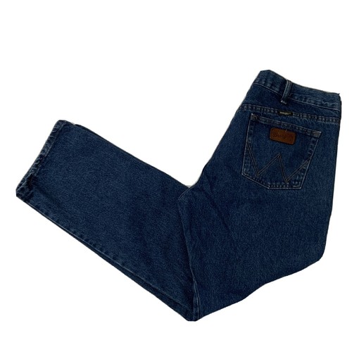 Wrangler Thurman Regular Fit Straight Leg Medium Wash Denim Jeans 38x32 |  eBay