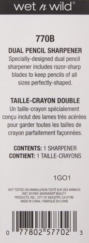 Dual Pencil Sharpener Dual-Pencil Eyeliner Pencil Sharpener | Convenient | Essen - Picture 3 of 12
