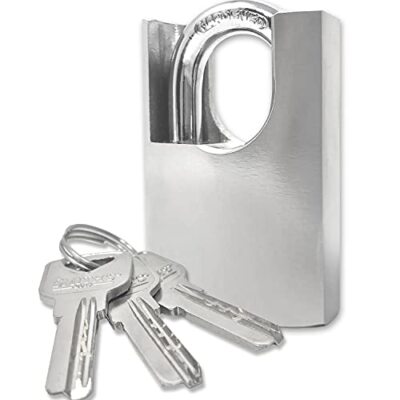 Smith S  60 mm Stahl Schwerlast Industrie Vorhängeschloss (3 Schlüssel enthalten) | Größe: