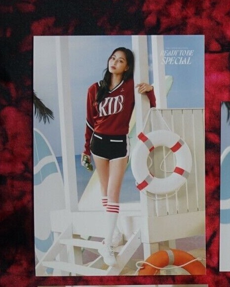 K-POP+アジア TWICE - TWICE JIHYO READY TO BE US POSTCARD TWICE 12th Mini Album Ready To Be Photocard Message Card