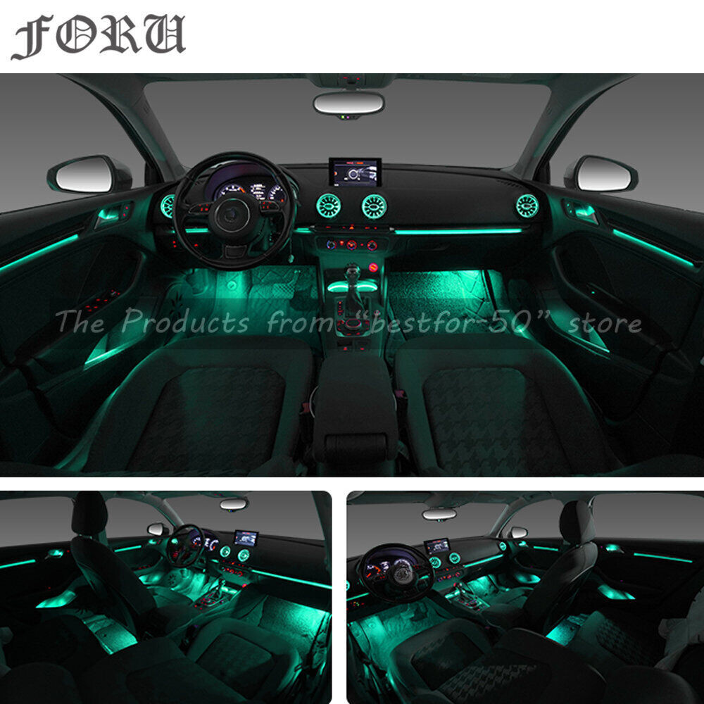 4PCS For Audi A3 S3 RS3 8V 8Y 8P 2004-2020 Dashboard Air Vent