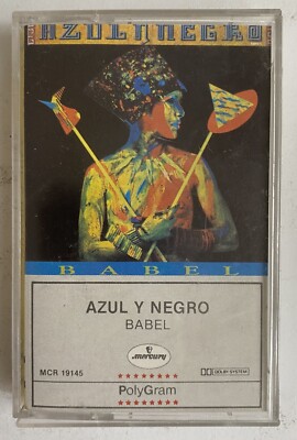 AZUL Y NEGRO - BABEL -1986 MEXICAN TAPE ALBUM, SYNTH POP