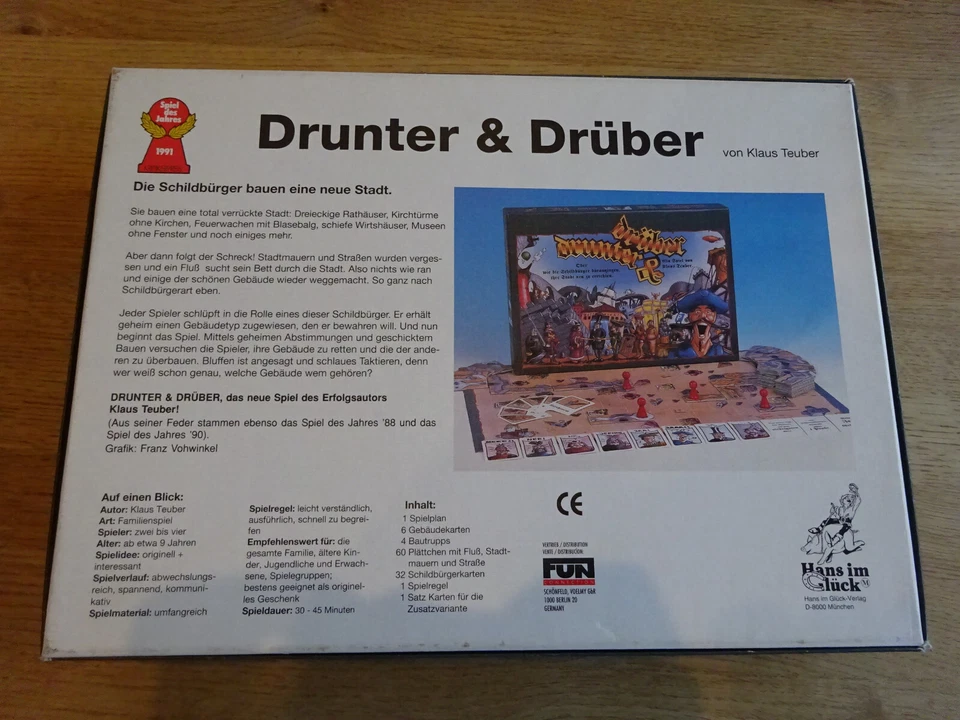 Drunter & Drüber, Hans im Glück, Spiel, vollständig 2-5 - Bild 3 von 4