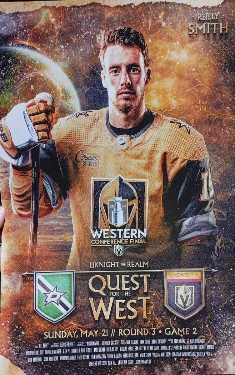 Vegas Golden Knights Dallas Stars Stanley Cup Semis Reilly