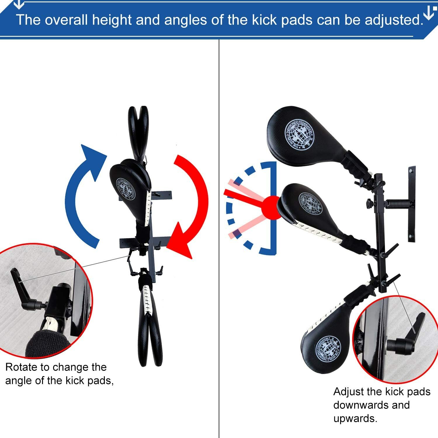 wall mounted striking pads
