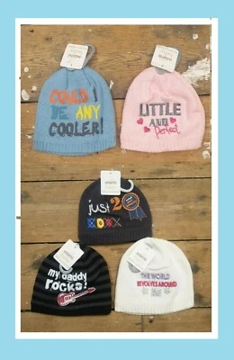 Adams Baby Winter Beanie Hats Boys Girls Kids - 5 Designs Age 0-3 mths to 2-3yrs