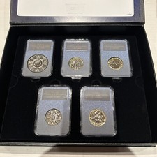 The UK 2020 Commemorative Coins Collectors Edition - 5 Coins Set With COA 0057