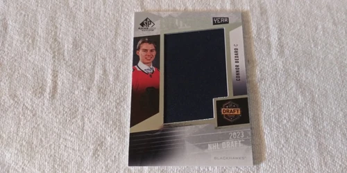 2023-24 SP Game-Used Edition NHL Draft Banner Year Connor Bedard Rookie Card