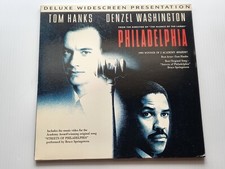 Philadelphia 1993 Tom Hanks Denzel Washington PRE-OWNED LASERDISC