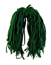 Wool Strips Rug Hooking HOLIDAY GREEN 519, 18  long 6 Cut 100 ct. Dorr Mill