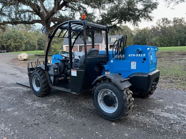 2014 GENIE 5519 MINI TELEHANDLER - 4X4X4 - NEW TIRES - READY TO WORK ...
