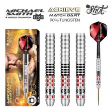 SHOT DARTS MICHAEL SMITH ACHIEVE 21 GRAM STEEL TIP DARTS - 90 TUNGSTEN MSAST-21