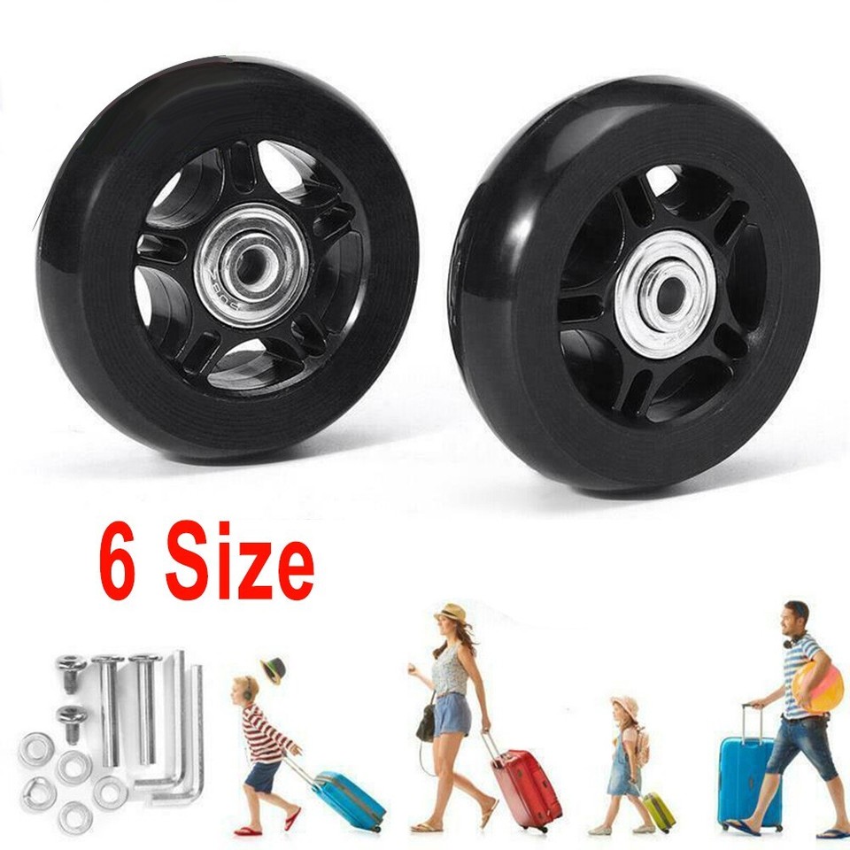 Suitcase Wheels Luggage Wheels Factory Double Bearing LoadBearing
